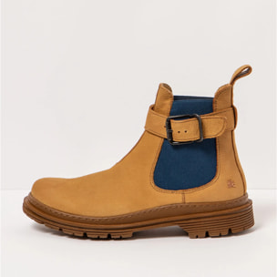 Botines 1892 NOBUCK KARAMEL-COBALTO/BIRMINGHAM color Karamel-cobalto