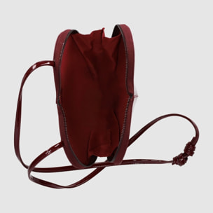 Bolso - Burdeos - Medida: 22 cm x 19 cm x 2 cm