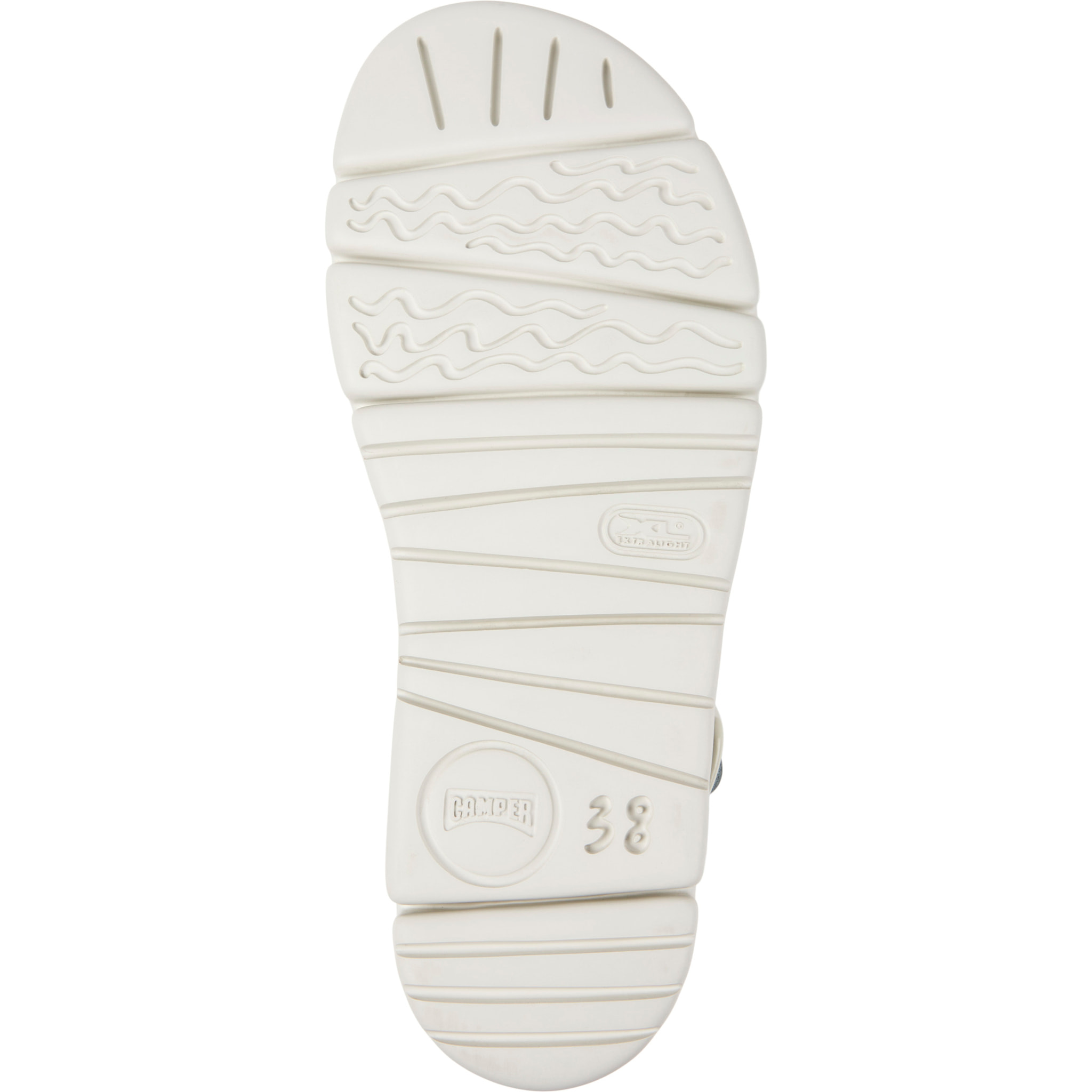 Sandali - CAMPER Oruga Sandal - Bianco - Pelle liscia