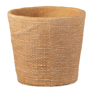 J-Line cache-pot - ciment - naturel - 2 pcs - Ø 16.5 cm
