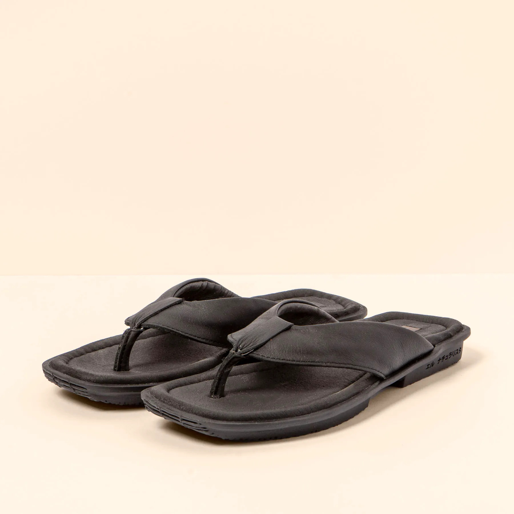 Sandalias N5931 WAX NAPPA BLACK / MAKISU color Black