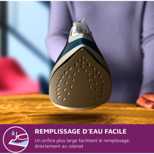 Fer à repasser PHILIPS DST2010/90 fer à vapeur beu et blanc