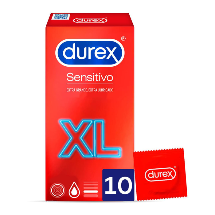 PRESERVATIVOS SENSITIVO SUAVE XL - 20 CONDONES