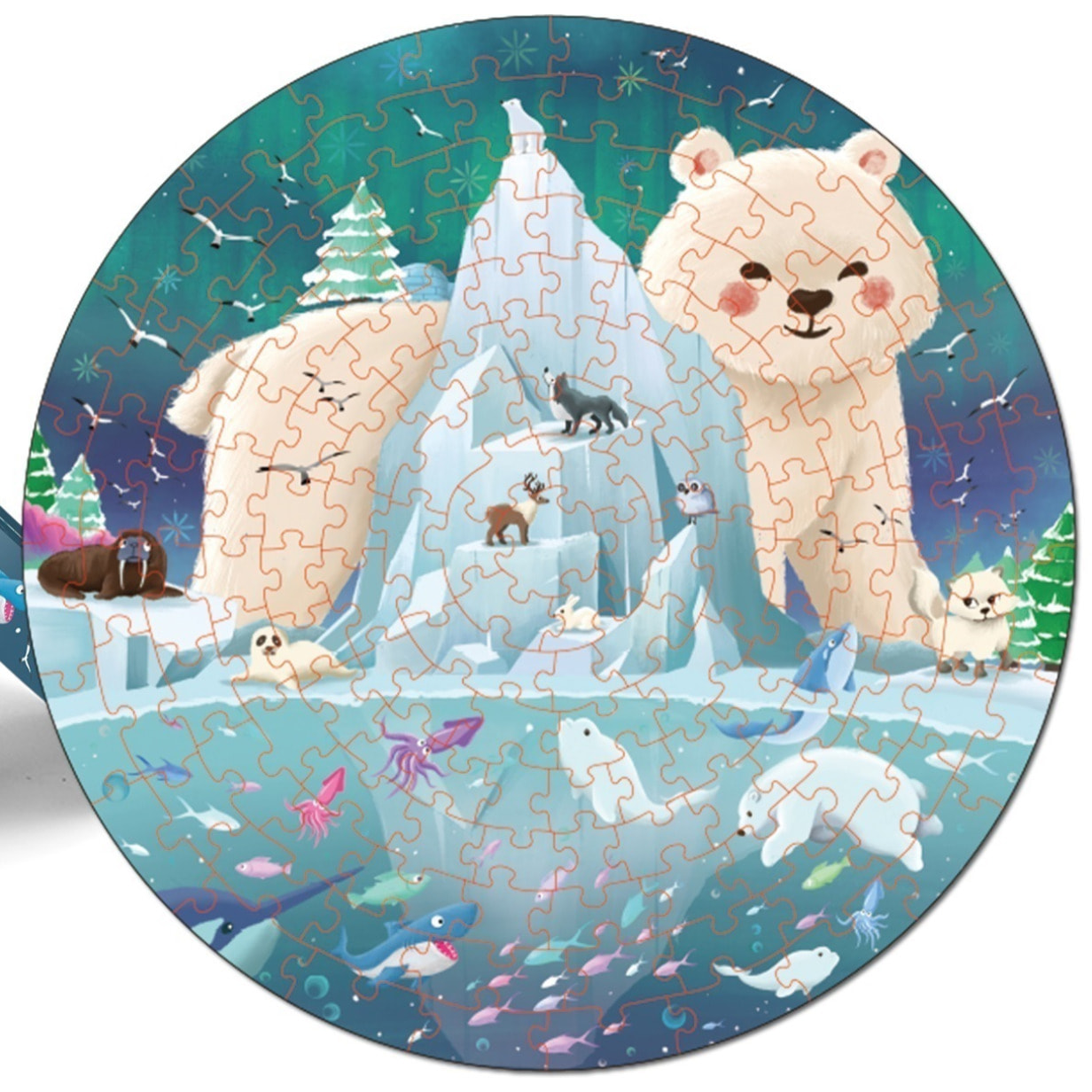 PUZZLE 150 PIEZAS: CIRCULO POLAR