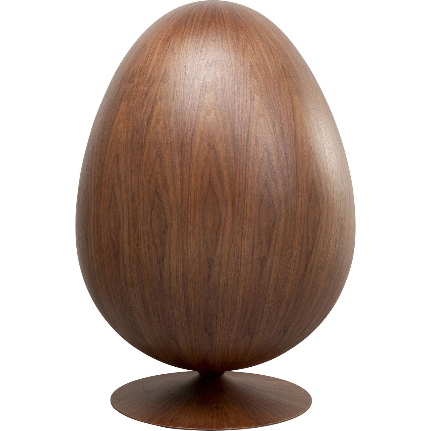 Fauteuil pivotant Eye Ball noyer Kare Design