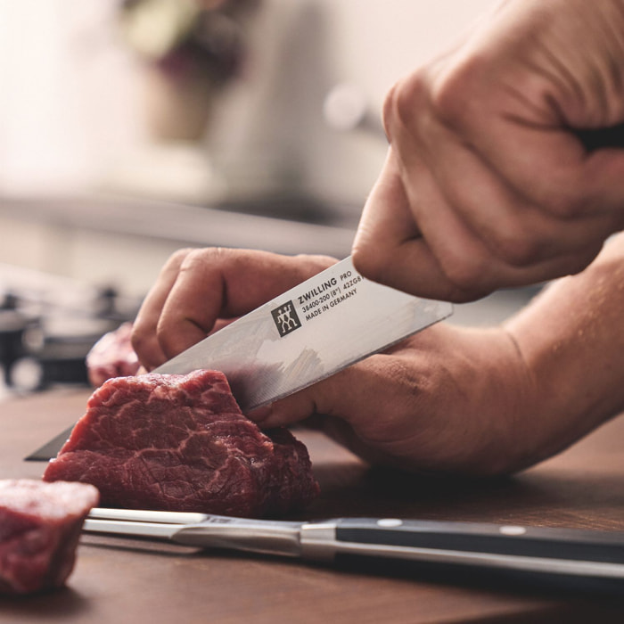 Couteau à trancher 20 cm, Tranchant lisse