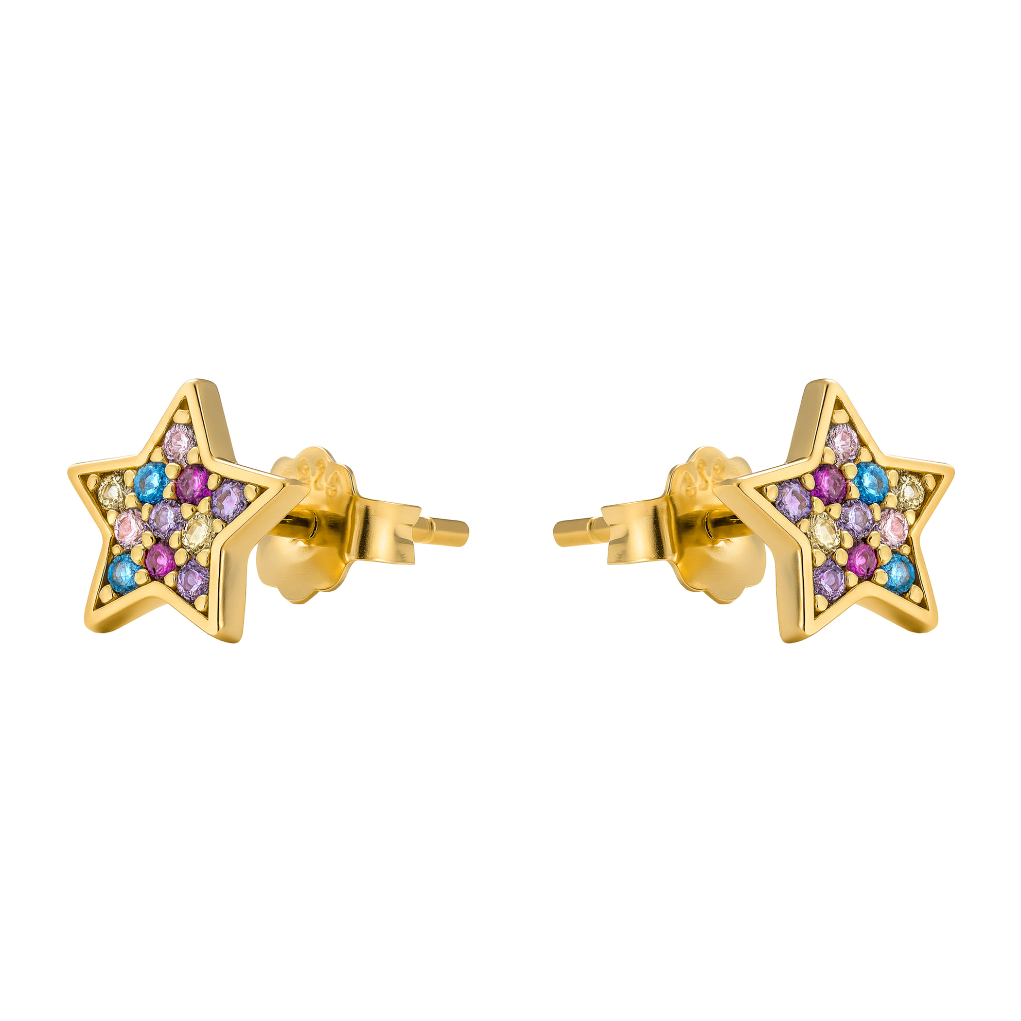 Pendientes Lalo acabado oro amarillo 18k