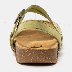 Sandalias 1045 NOBUCK LIKEN/ I BREATHE color Liken