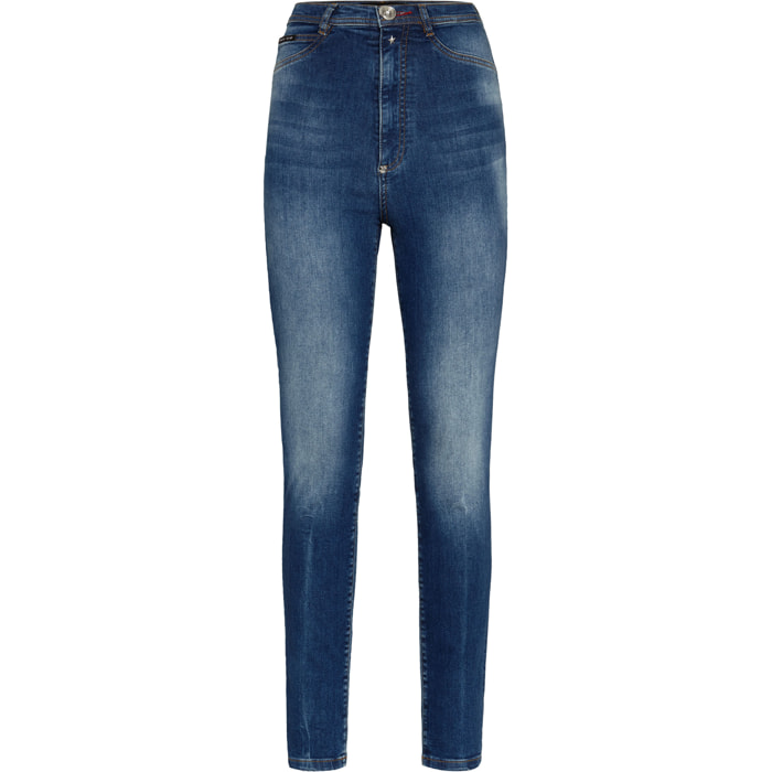 PHILIPP PLEIN Super High Waist Jegging Statement