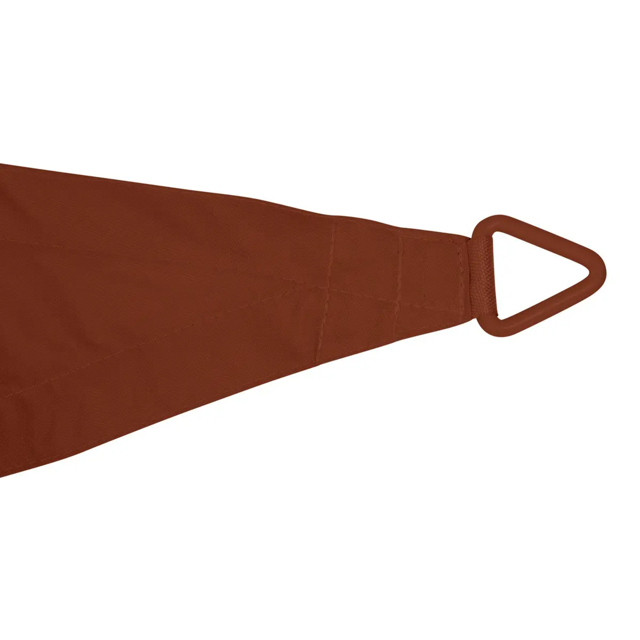 Voile d'ombrage Elyora 3x3x3m acajou