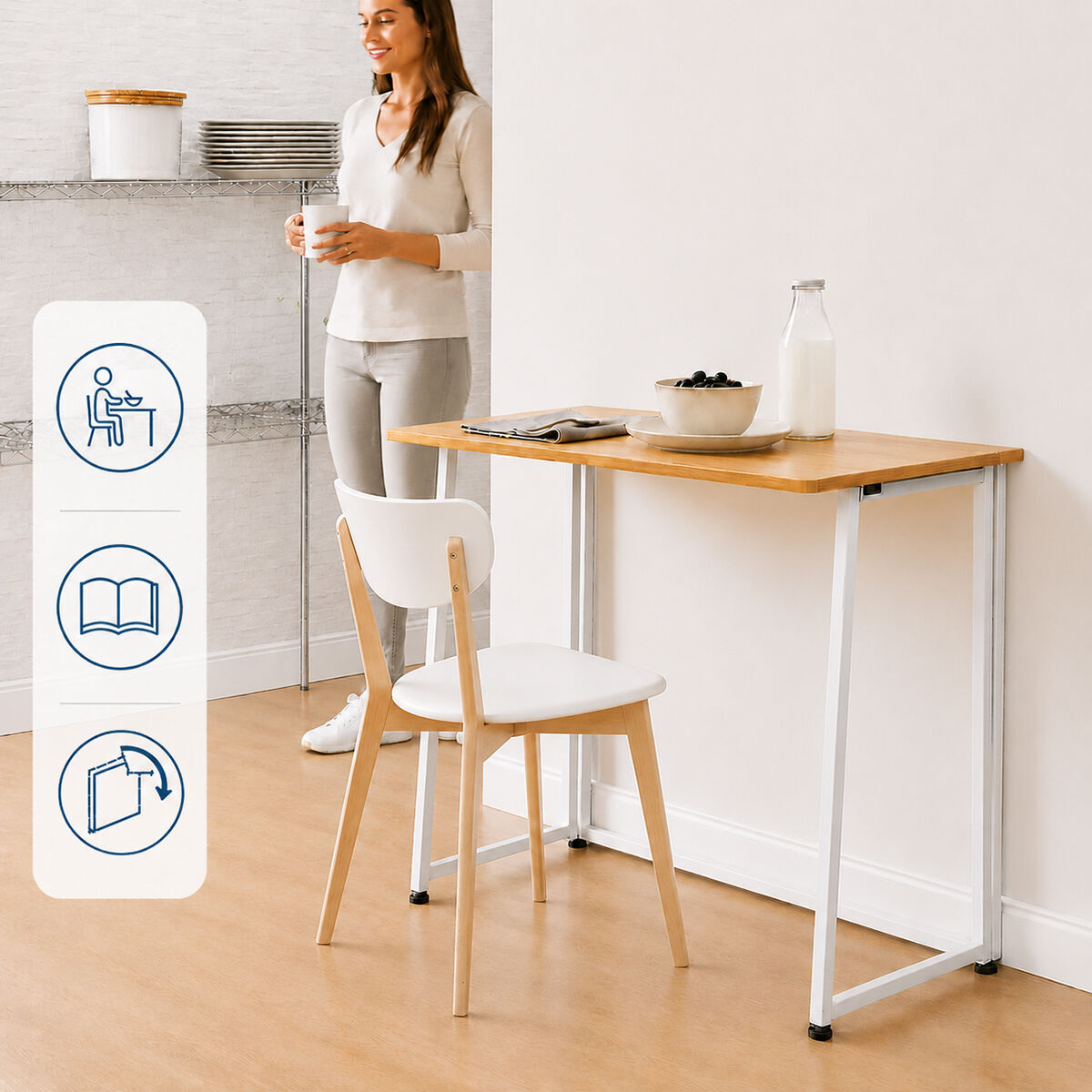 Scrivania Pieghevole Dolenkaf InnovaGoods