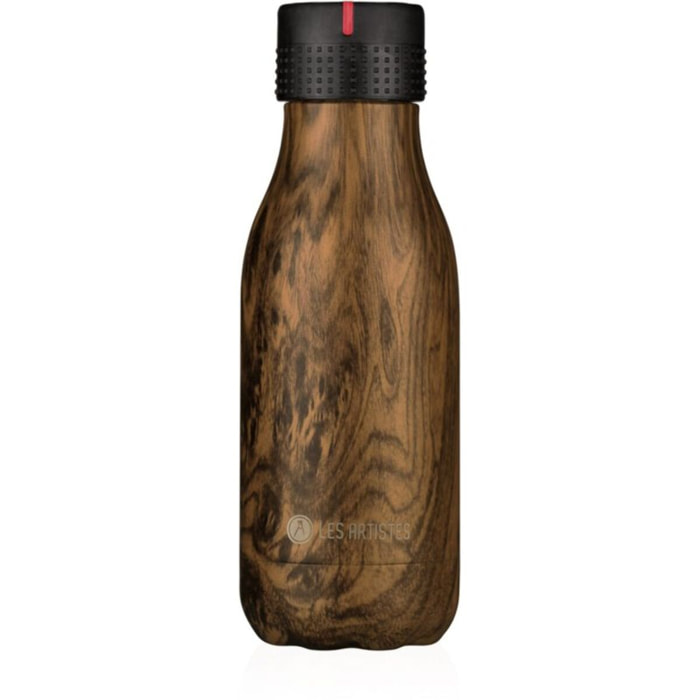 Bouteille isotherme LES ARTISTES Bottle UP bois 280 ml