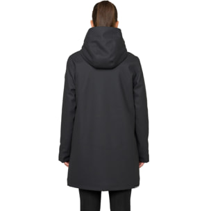 Parka YASMINE imbottito impermeabile grigio