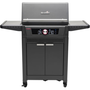 Barbecue gaz CHAR BROIL Evolve, sur chariot, 2 brûleurs, thermostat digital, surface de cuisson 63 x 43 cm