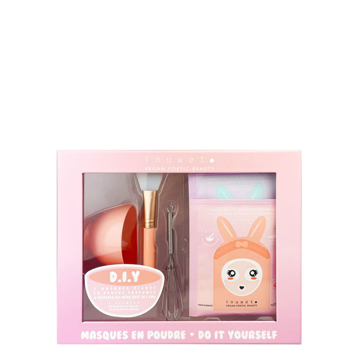 D.I.Y - Coffret Masques en Poudre + Accessoires