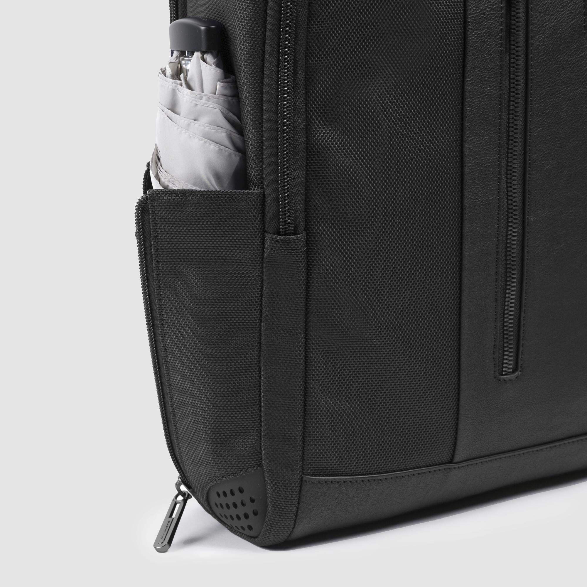 Piquadro Zaino uomo porta pc 15,6" in tessuto riciclato