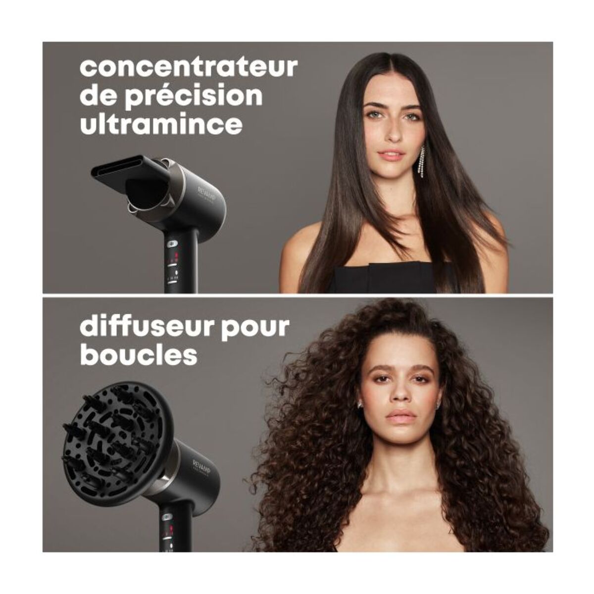 Sèche cheveux REVAMP Quad ion haute vélocité progloss