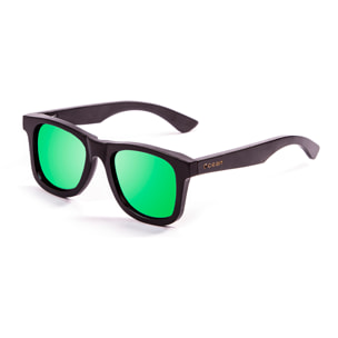 Gafas de sol OCEAN KENEDY - Negro / Polarizada verde revo