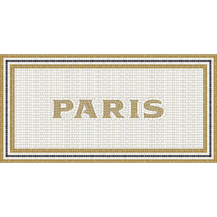 Alfombras vinílicas de Ceramiko - Mosaico romano "Paris"