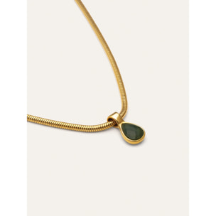 Collana Leti  Acciao Placcato Oro