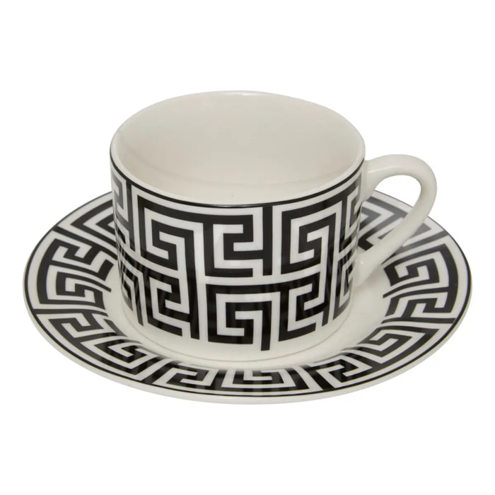 Coffret de 2 tasses avec coupelles Palm Resort 20cl