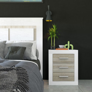 Dormitorio Kira 5C Plus Andersen Pino - Gris