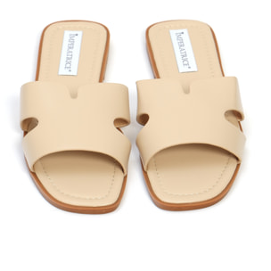 Ciabattine in simil pelle