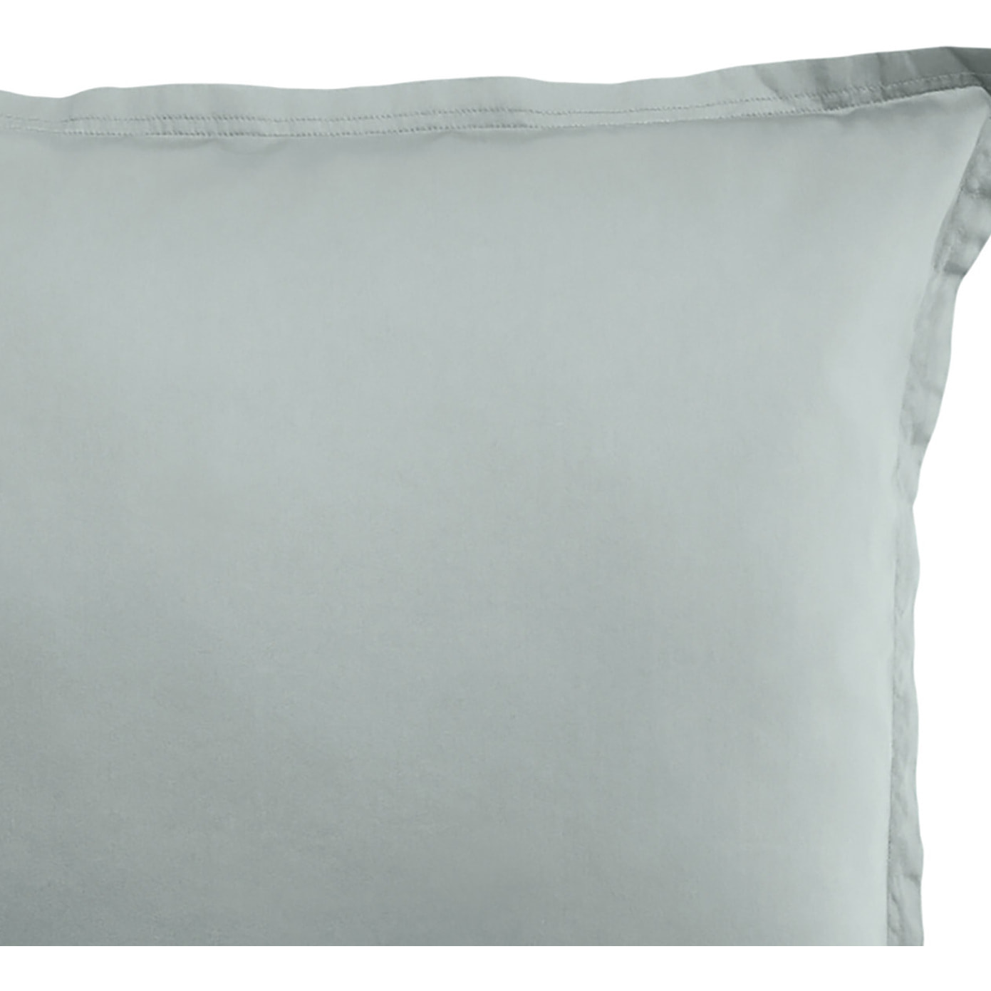 Paire de Taies D'oreiller 1pcs 100% Satin De Coton 105 Fils Celadon