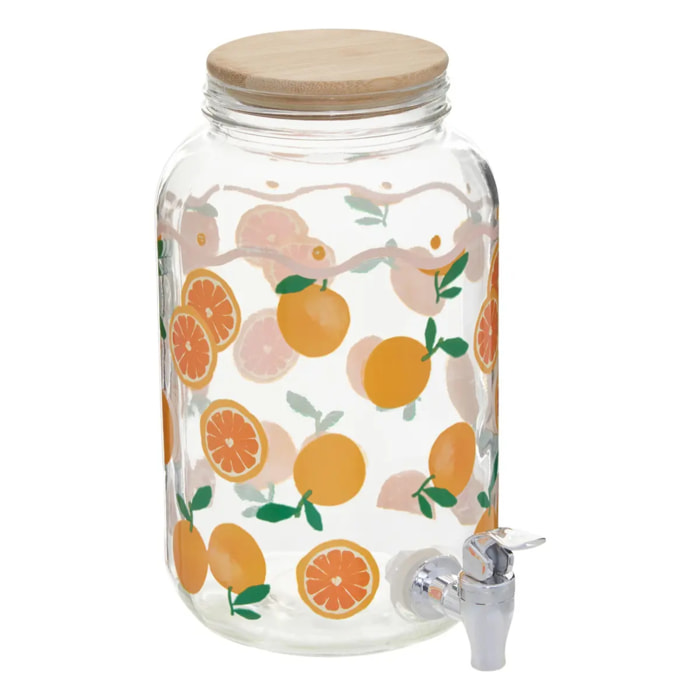 Distributeur de boisson Fruity jaune