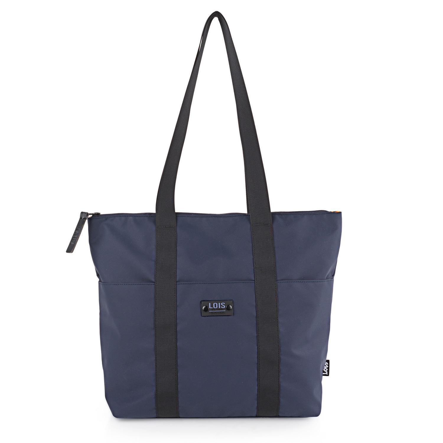 Bolso Maletin Portaordenador Mujer Lois Herard Azul