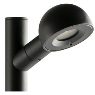 BROT 600 Lampada paletti nero