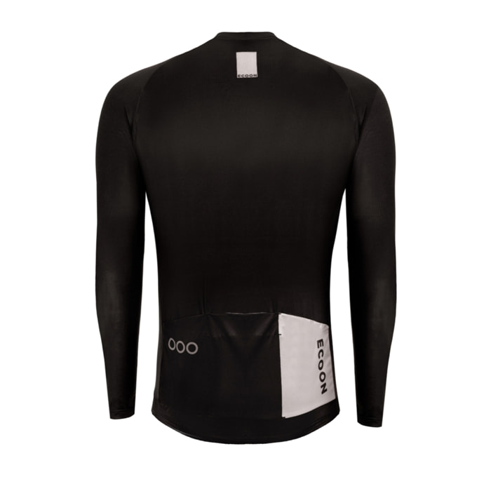 Maglia a maniche lunghe da uomo ECOON Tourmalet in nero