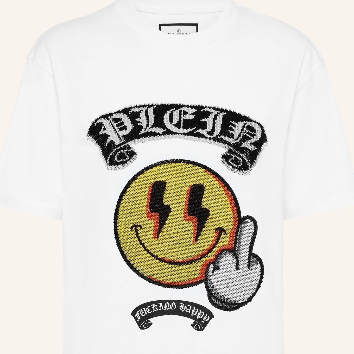 PHILIPP PLEIN T-Shirt Man Fit SMILE