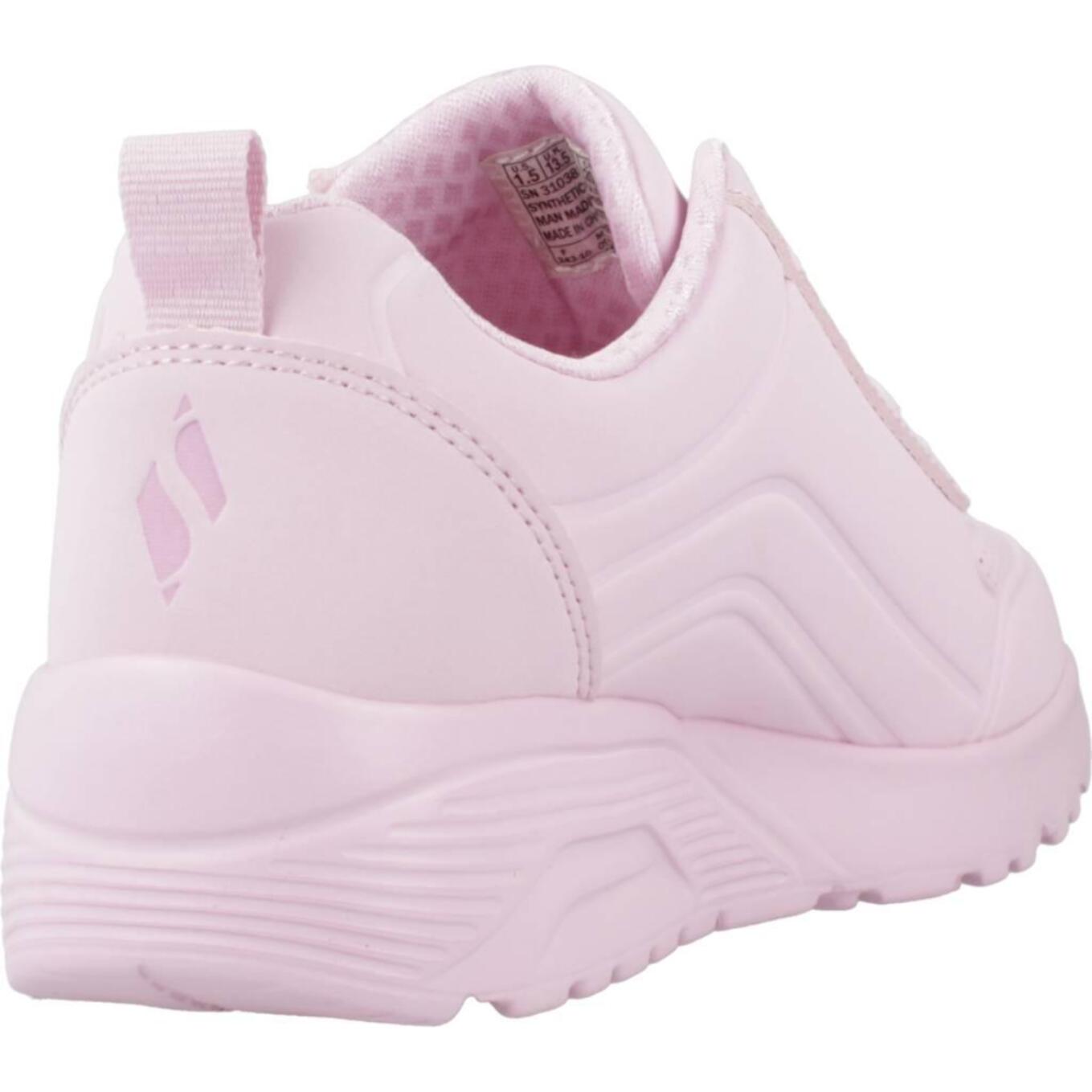 Zapatillas Niña Uno Lite - Easy Zip Rosa