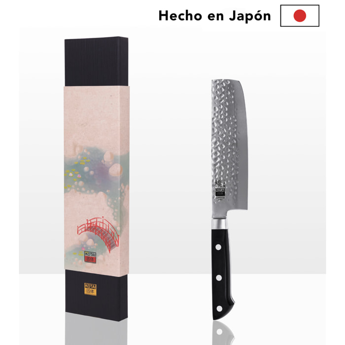 Cuchillo Nakiri 160 mm - Colección Hashi Tsuchime