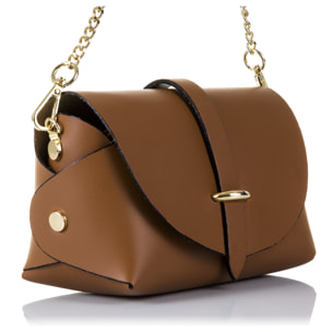 Aurora Bolso bandolera Mujer.Piel auténtica Ruga