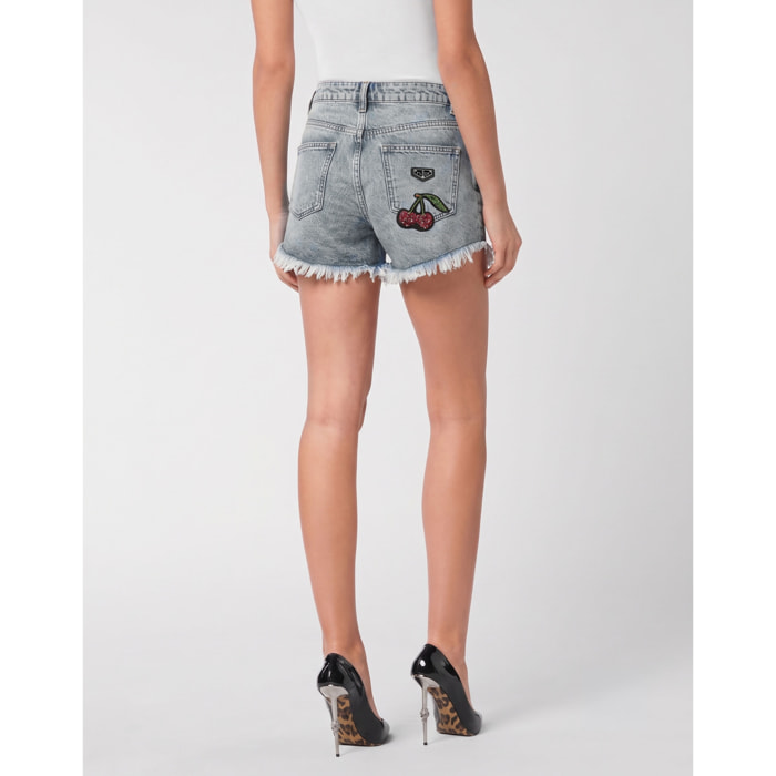 PHILIPP PLEIN Shorts muy cortos