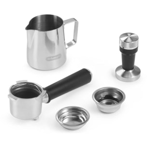 Machine à expresso DELONGHI Dedica Arte EC785.AE bleu + kit barista