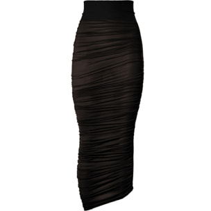 Gonna Sheer Drape Skirt