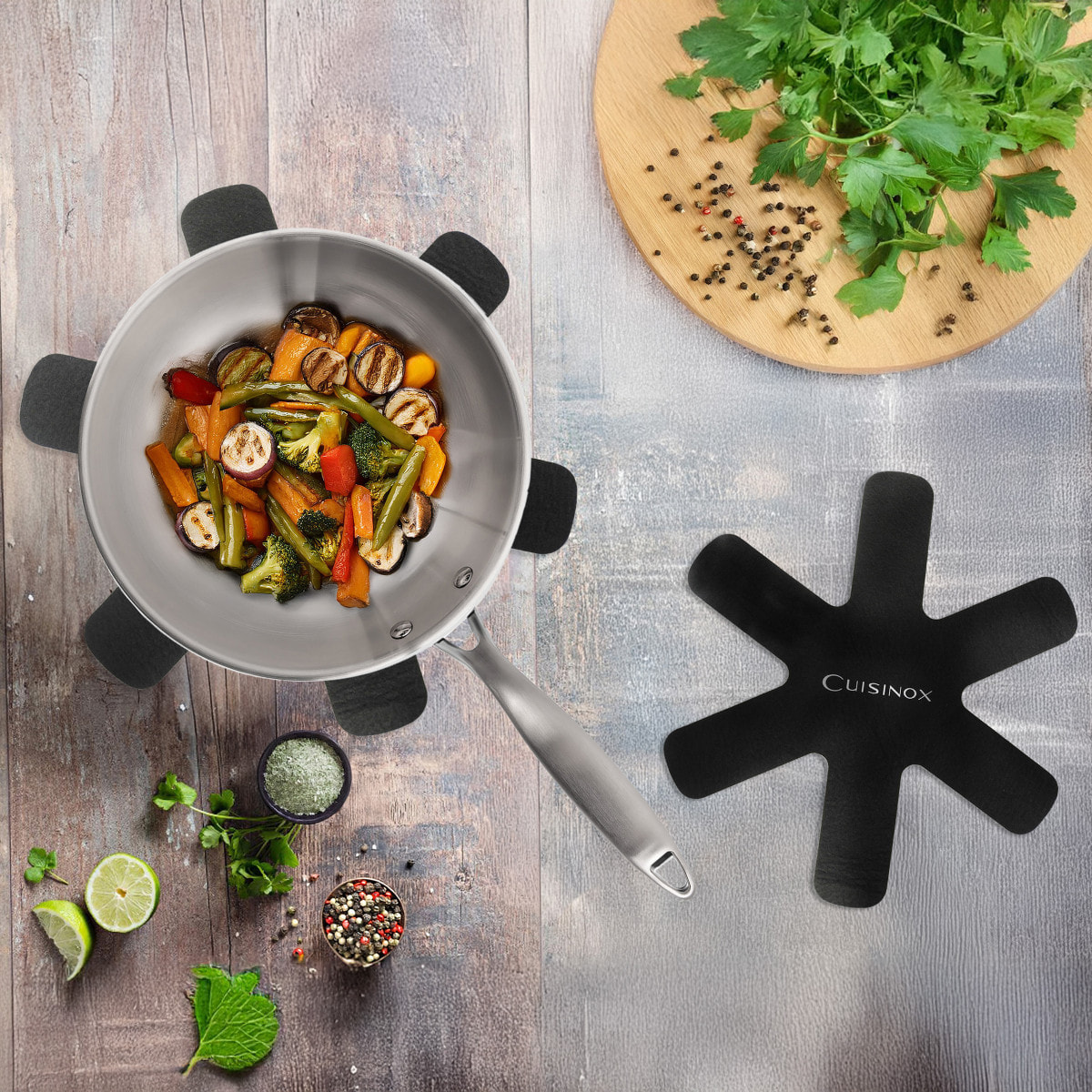 Universel - Set de 3 feutrines 28 cm et 3 feutrines 36 cm