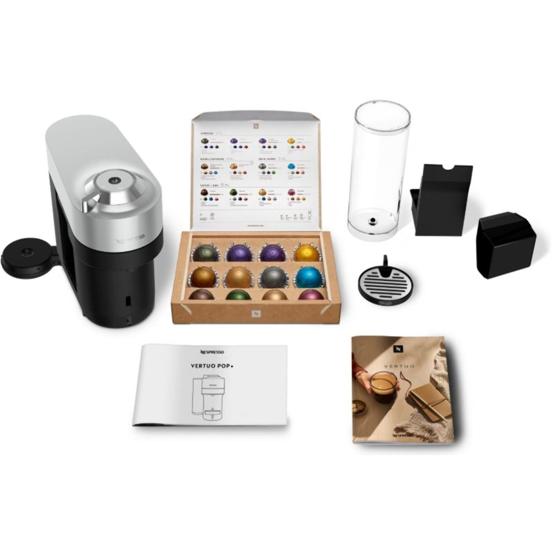 Nespresso Vertuo POP+ Deluxe Silver ENV95.S