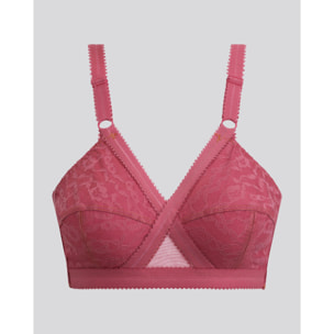 Sujetador sin aros cruzado mágico 556