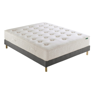 Ensemble matelas Le Latex Responsable + sommier