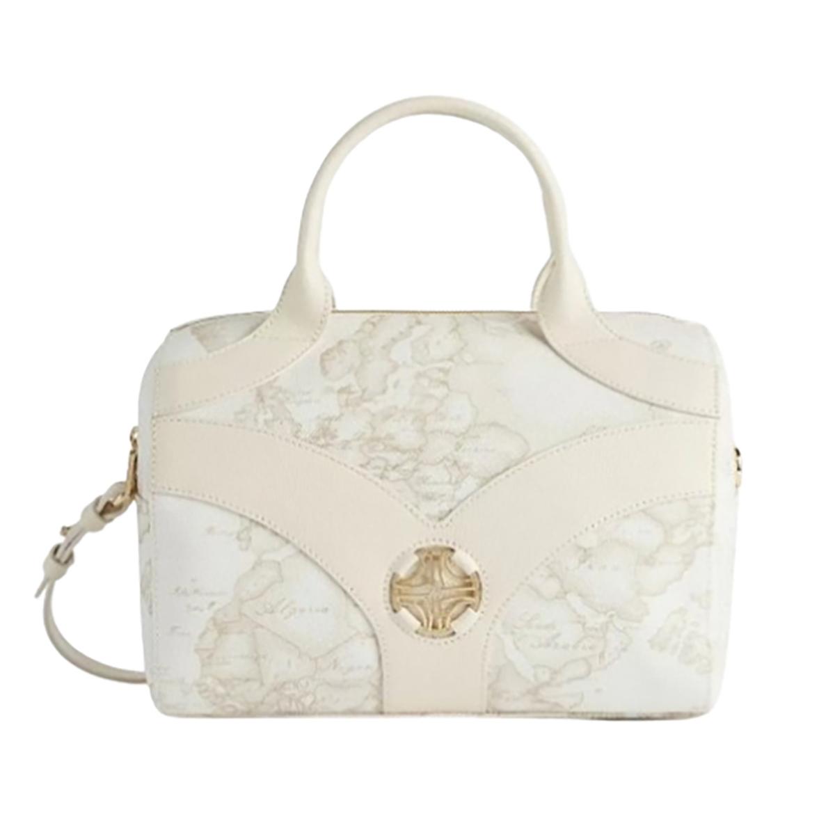 Alviero Martini 1a Classe Bauletto Donna Geo Bianco