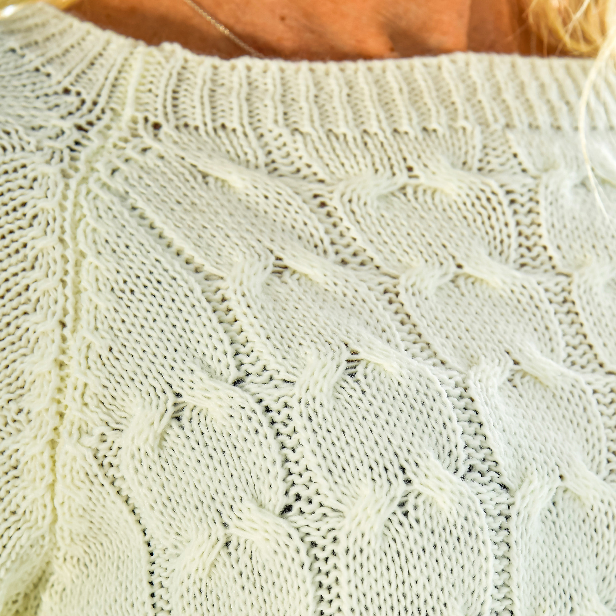 Abito in maglia taglia unica. Fatto in Italia.