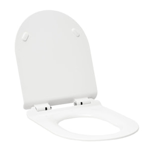 Pack WC sans bride Brevis + Abattant softclose slim + Bâti support Geberit UP100 + Plaque blanche + Set Habillage