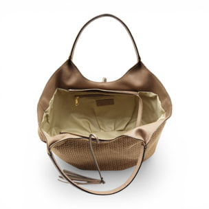 Borsa a spalla Cheval Firenze Zara Taupe