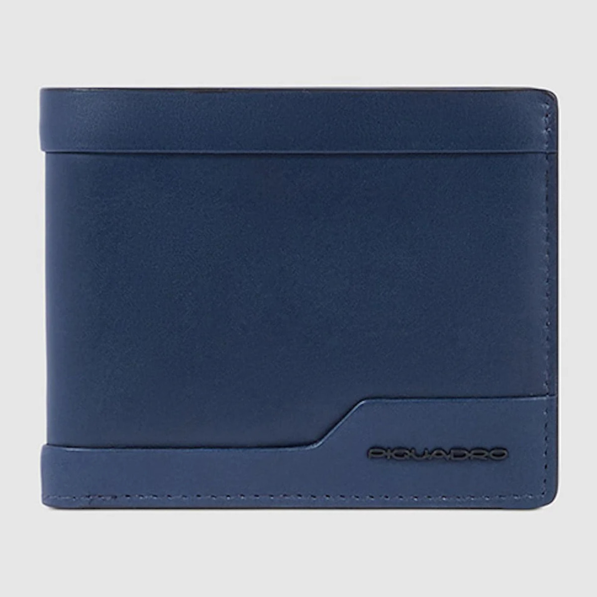 Piquadro Leather men’s wallet with coin pocket