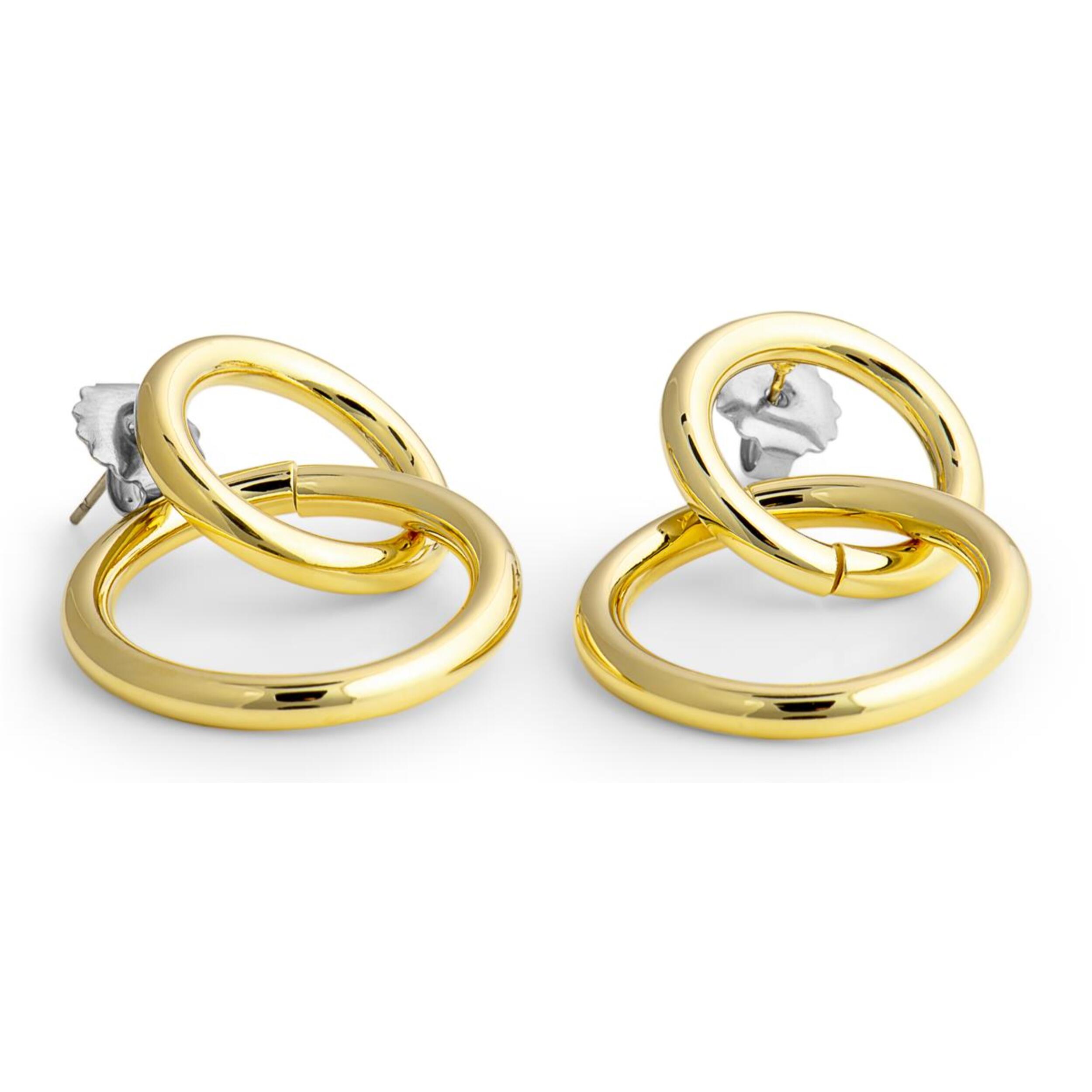 Pendientes Lux by Lux acabados en Oro Amarillo de 18 Kts