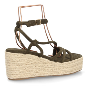 Sandalia de plataforma para mujer verano